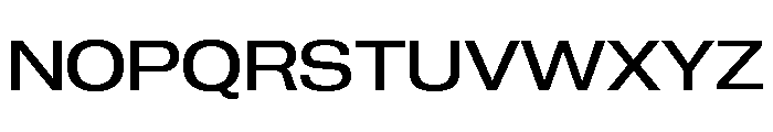 Neue Corp Wide Medium Font UPPERCASE