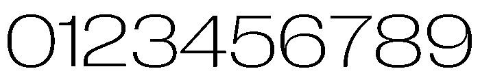 Neue Corp Wide Ultralight Font OTHER CHARS