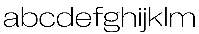 Neue Corp Wide Ultralight FONT