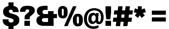 Neue Gstaad Compact Variable Compact Black Font OTHER CHARS