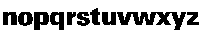 Neue Gstaad Compact Variable Compact Black Font LOWERCASE