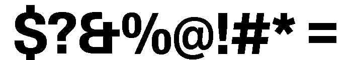 Neue Gstaad Compact Variable Compact Bold Font OTHER CHARS