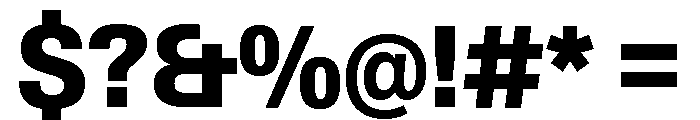 Neue Gstaad Compact Variable Compact Extrabold Font OTHER CHARS