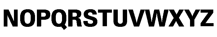 Neue Gstaad Compact Variable Compact Extrabold Font UPPERCASE