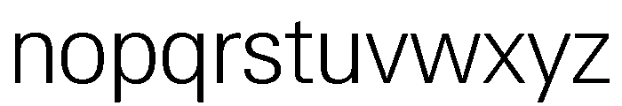 Neue Gstaad Compact Variable Compact Extralight Font LOWERCASE
