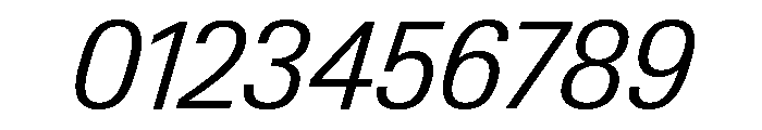 Neue Gstaad Compact Variable Compact Light Italic Font OTHER CHARS