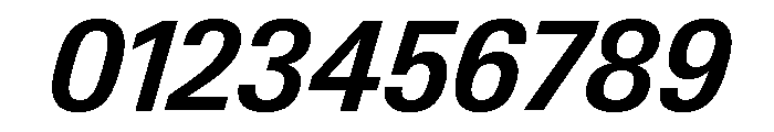 Neue Gstaad Compact Variable Compact Semibold Italic Font OTHER CHARS