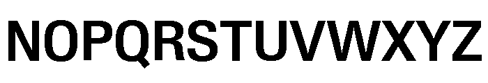 Neue Gstaad Compact Variable Compact Semibold Font UPPERCASE