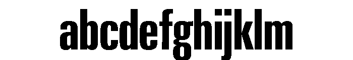 Neue Gstaad Compressed Semibold FONT