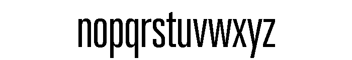 Neue Gstaad Compressed Variable Compressed 2 Font LOWERCASE