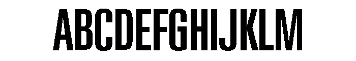Neue Gstaad Compressed Variable Compressed 4 Font UPPERCASE