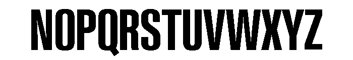 Neue Gstaad Compressed Variable Compressed 5 Font UPPERCASE
