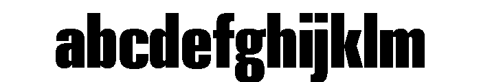 Neue Gstaad Compressed Variable Compressed 7 FONT