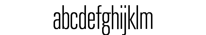 Neue Gstaad Compressed Variable Compressed FONT