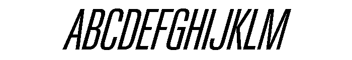 Neue Gstaad Compressed Variable Regular 2 Font UPPERCASE