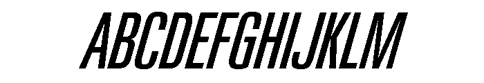 Neue Gstaad Compressed Variable Regular 3 Font UPPERCASE