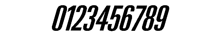 Neue Gstaad Compressed Variable Regular 4 Font OTHER CHARS