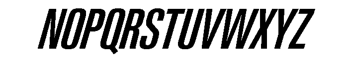 Neue Gstaad Compressed Variable Regular 4 Font UPPERCASE