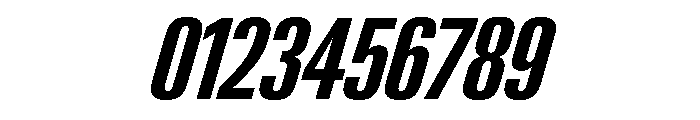 Neue Gstaad Compressed Variable Regular 5 Font OTHER CHARS