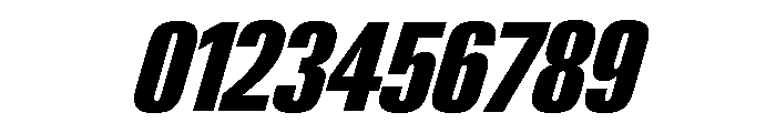 Neue Gstaad Compressed Variable Regular 7 Font OTHER CHARS