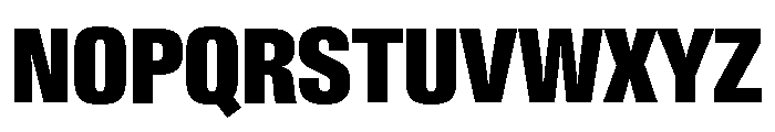 Neue Gstaad Condensed Variable Condensed Black Font UPPERCASE