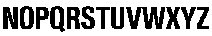 Neue Gstaad Condensed Variable Condensed Bold Font UPPERCASE