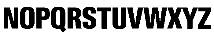 Neue Gstaad Condensed Variable Condensed Extrabold Font UPPERCASE