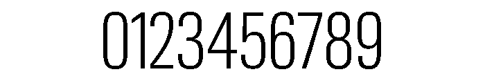 Neue Gstaad Condensed Variable Condensed Extralight Font OTHER CHARS