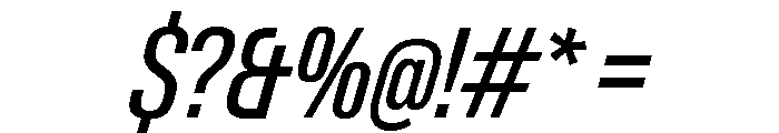 Neue Gstaad Condensed Variable Condensed Italic Font OTHER CHARS