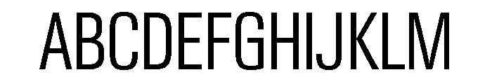 Neue Gstaad Condensed Variable Condensed Light Font UPPERCASE
