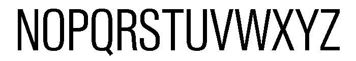 Neue Gstaad Condensed Variable Condensed Light Font UPPERCASE
