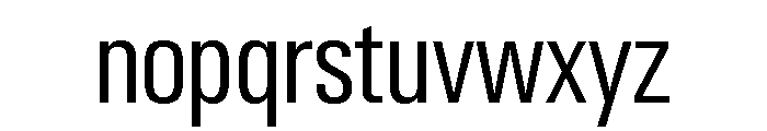 Neue Gstaad Condensed Variable Condensed Light Font LOWERCASE