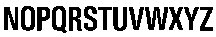 Neue Gstaad Condensed Variable Condensed Semibold Font UPPERCASE