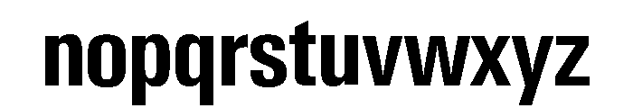 Neue Gstaad Condensed Variable Condensed Semibold Font LOWERCASE