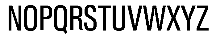 Neue Gstaad Condensed Variable Condensed Font UPPERCASE
