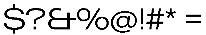 Neue Gstaad Expanded Variable Expanded 2 Font OTHER CHARS