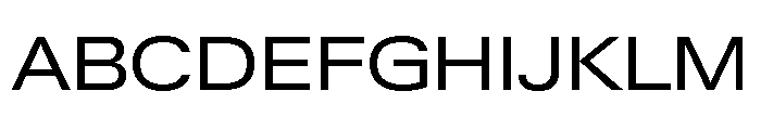 Neue Gstaad Expanded Variable Expanded 3 Font UPPERCASE