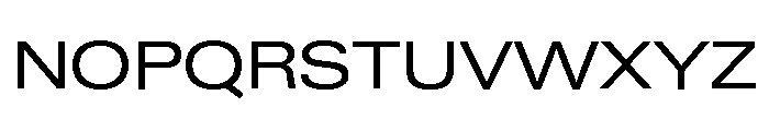 Neue Gstaad Expanded Variable Expanded 3 Font UPPERCASE