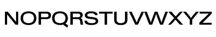 Neue Gstaad Expanded Variable Expanded 4 Font UPPERCASE
