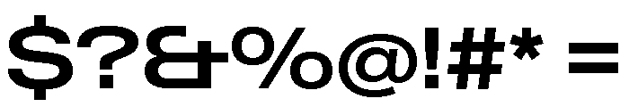 Neue Gstaad Expanded Variable Expanded 5 Font OTHER CHARS