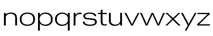 Neue Gstaad Expanded Variable Expanded Font LOWERCASE