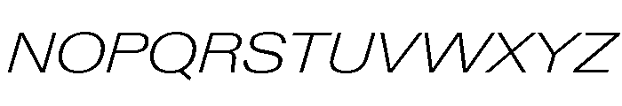 Neue Gstaad Expanded Variable Regular Font UPPERCASE