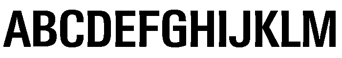 Neue Gstaad Narrow Semibold Font UPPERCASE