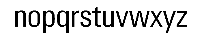 Neue Gstaad Narrow Variable Narrow 2 Font LOWERCASE
