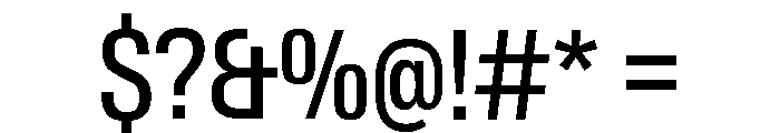Neue Gstaad Narrow Variable Narrow 3 Font OTHER CHARS