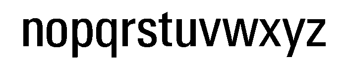 Neue Gstaad Narrow Variable Narrow 3 Font LOWERCASE