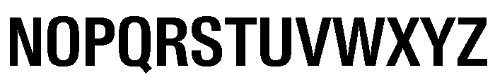 Neue Gstaad Narrow Variable Narrow 5 Font UPPERCASE