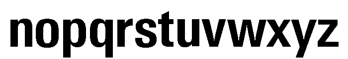 Neue Gstaad Narrow Variable Narrow 5 Font LOWERCASE