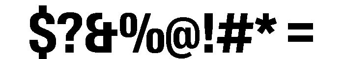 Neue Gstaad Narrow Variable Narrow 6 Font OTHER CHARS