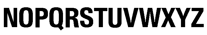 Neue Gstaad Narrow Variable Narrow 6 Font UPPERCASE